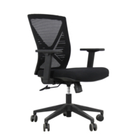 Chaise de bureau ergonomique en maille PP, réglable en hauteur, avec base pivotante, pour bureau à domicile, design moderne, usage commercial – Vente en gros à chaud