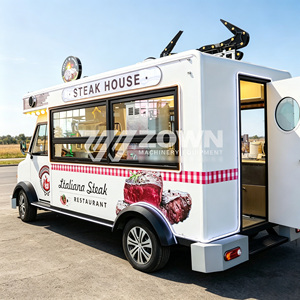 Chariots de nourriture pour le camping, chariot alimentaire multifonctionnel électrique en acier inoxydable pour les en-cas, les chips, la bière, la crème glacée - Product Image 4
