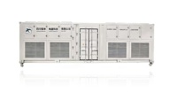 Banc de charge fictif résistif haute tension 5000 kW 5 MW pour test de groupe électrogène à puissance de travail continue, équipement d'essai de charge avec griffes de levage