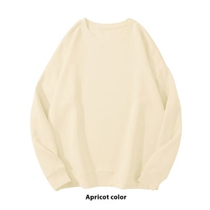 <span class=keywords><strong>T</strong></span>-<span class=keywords><strong>shirt</strong></span> in cotone di lusso oversize personalizzata 230GSM a manica lunga <span class=keywords><strong>termica</strong></span> da <span class=keywords><strong>uomo</strong></span> con motivo solido tessuto Jersey - Product Image 2