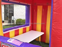 Tienda de pie portátil hinchable, tienda de Carnaval inflable, stand de concesión con soplador de aire a la venta