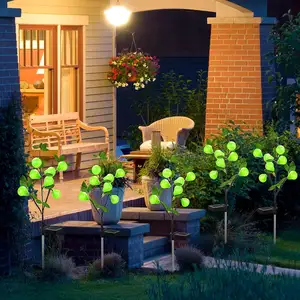 Luci solari da giardino Seicosy, luci a LED per alberi di pera solari da esterno con grande capacità di potenza, decorazione notturna impermeabile