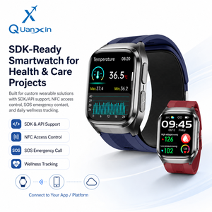 Montre connectée S17 Amoled ECG PPG avec pompe à air, mesure précise de la pression artérielle, suivi de la santé, comptage des pas - Product Image 1