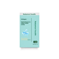 Comprimés de collagène et d'astaxanthine d'Haematococcus Pluvialis OEM pour la beauté de la peau, en flacon