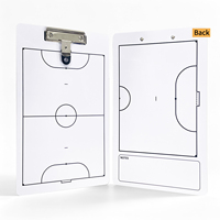 Tableau tactique de football 5 contre 5 portable en PVC, effaçable à sec, pour entraînement et matchs