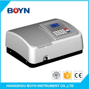 V-1600PC laboratuvar taşınabilir dijital uv görünür tek ışın spektrofotometre ile LCD ekran ve test sonuçları tasarrufu fonksiyonu - Product Image 2