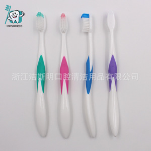 แปรงสีฟันสำหรับผู้ใหญ่ JSM-402A ด้ามจับขนาดใหญ่ตามหลักสรีรศาสตร์ แปรงสีฟันแบบแมนนวล ทำความสะอาดฟัน - Product Image 1