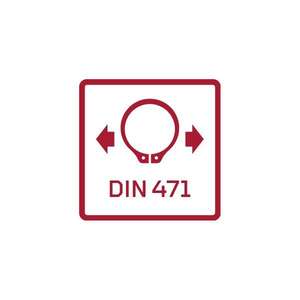 GEDORE - 3301138 Alicates circlip con punta recta externa-EAN 4060833011389 ALICATES Y CORTADORES ALICATES CIRCLIP - Product Image 2