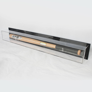 Nhà Máy Nhựa Trong Suốt Thể Thao Memorabilia Hiển Thị Trường Hợp, Tùy Chỉnh Wall Mount Acrylic Bóng Chày <span class=keywords><strong>Bat</strong></span> Hiển Thị Trường Hợp Bán Buôn - Product Image 1