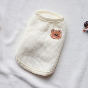 Chaleco para Perro con Forro Polar y Logotipo de Oso, Otoño/Invierno 2023 - Ropa para Mascotas al por Mayor - Chalecos para Perros de Otoño - Product Image 4