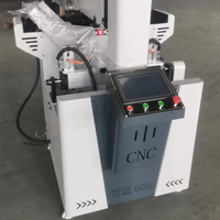 Machine de perçage et de fraisage CNC pour profilés en aluminium CNC-600 pour le traitement des trous de serrures de fenêtres et de portes 3KW 800kg
