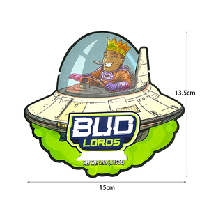 Custom Printed Edible Gummy 3.5g Resealable Zipper Die Cut <b>Packs</b> Unique Shaped Child Proof Smell Proof Food Grade Mylar Bags - Product Image 2