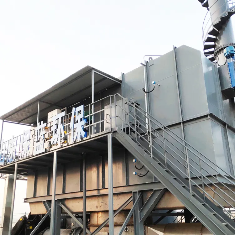 معدات معالجة النفايات (RTO) التجدد الأكسدة الحرارية فرن لتنظيف الهواء