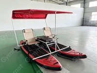 Bateau gonflable électrique en PVC Drop Stitch, bateaux de rafting portables pour le surf, loisirs de plein air, catamaran
