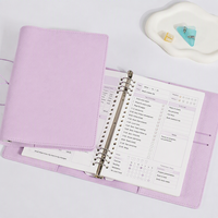 Carnet de planification quotidienne personnalisé A5 en cuir PU avec logo, journal hebdomadaire et mensuel, 120 feuilles, pour étudiants, cadeau promotionnel