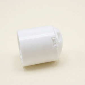 Tappo a pressione in plastica, tappo dosatore a pressione in plastica 24/410, tappo a disco bianco - Product Image 2