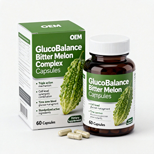 Chroom Zink Kruiden Glucose Regulatie Complex Capsules met Kaneel Gymnema Alfa Lipoïnezuur voor Suikerregeling Ondersteuning - Product Image 2