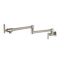 Robinet de cuisine mural monocommande eau froide pour remplissage de casseroles