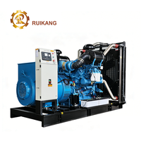 Groupe électrogène diesel Weichai 550KW 687.5KVA triphasé 50Hz 60Hz silencieux de type ouvert pour usage industriel