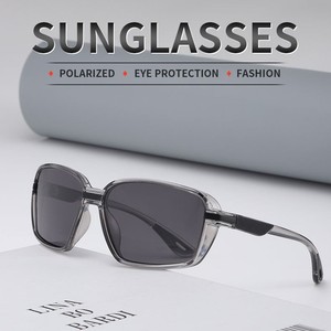 Gafas de Sol Deportivas Polarizadas Cuadradas con Protección UV385, Montura de PC, Lentes TAC, Unisex, para Conducir, Pescar y Actividades al Aire Libre - Product Image 5