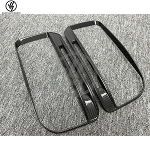 ชุดอัพเกรดฝาครอบไฟตัดหมอกคาร์บอนสไตล์ R พร้อมไฟ LED สำหรับ Mercedes Benz G63 W464 AMG G550 G500 รุ่น W464 G63 - Product Image 2