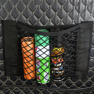 Sac <span class=keywords><strong>filet</strong></span> universel pour <span class=keywords><strong>coffre</strong></span> de voiture avec fermeture Velcro, design personnalisable, modèle 004, pour ranger et organiser les accessoires - Product Image 4