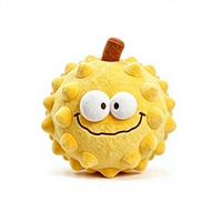 Peluche personnalisée en forme de durian, mascotte, poupée, animal en peluche, création à partir de dessins animés, OEM ODM, vente en gros, cadeau publicitaire pour événements