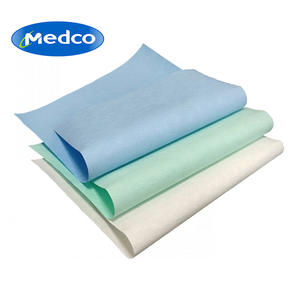 กระดาษเครปเกรดทางการแพทย์ปลอดเชื้อสำหรับเครื่องมือผ่าตัด สีเขียวอ่อน ฆ่าเชื้อด้วยเอทิลีนออกไซด์ ใช้งานได้ 36 เดือน - Product Image 4