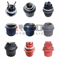 RITO TM07 Motor de Traslación Hidráulico para Excavadora, Caja de Transmisión Final, Unidad de Reducción de Traslación, Conjunto de Accionamiento de Oruga, Motor Hidráulico de Traslación