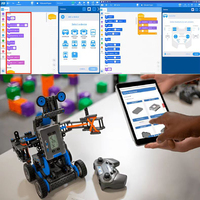 VEX IQ Robot süper kiti 228 2500/228 5271 DIY Scratch programlama Robot okul için APP kontrol uzaktan kumanda oyuncaklar çocuklar için
