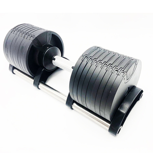 Mancuernas ajustables Brazo de gimnasio Mancuernas de peso libre ajustables para hombres y <span class=keywords><strong>mujeres</strong></span>-Entrenamiento de fuerza y fitness - Product Image 2