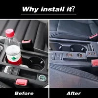 Stasiun Pengisian Daya Mobil Vtear Dual 12V Hub Pemantik Rokok Aksesoris Interior Mobil Untuk Volkswagen Golf 7 Mk7