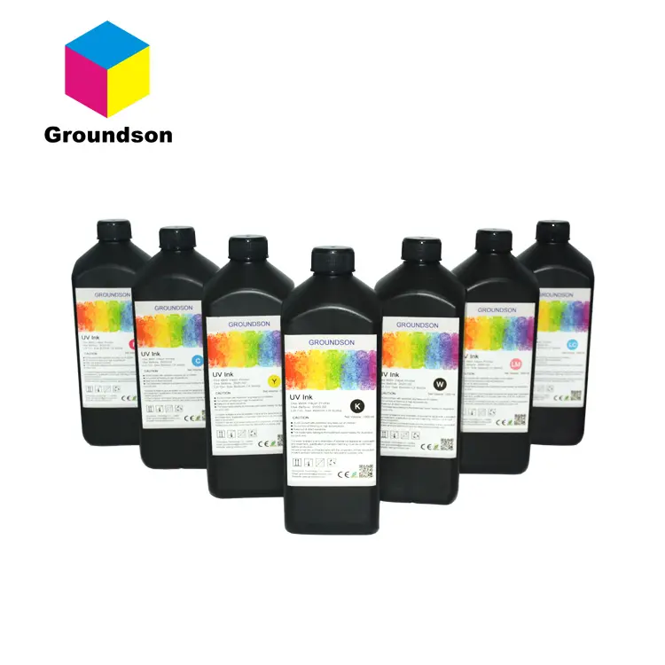 פרימיום LUS-170 UV לריפוי דיו 1000Ml תואם עבור Mimaki UCJV150-160 UCJV300-75/107/130/160 מדפסות