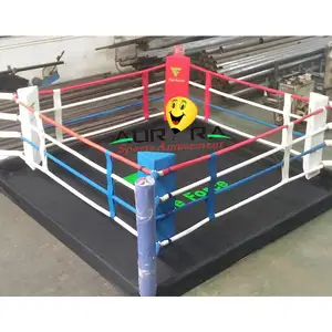 Mini anneau de boxe portable, compétition MMA en plein air et en intérieur, Standard muay thai, à vendre, zone d'entraînement de boxe, jeux de sport