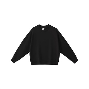 Sweat-shirt à col ras du cou épais 420g, coupe ample, manches longues, style basique américain, pour couple, style urbain, collection Automne Hiver - Product Image 3