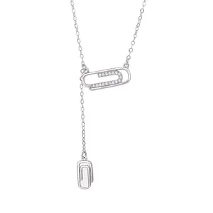 Оптовая продажа, подлинные ювелирные изделия из стерлингового серебра 18 карат, 925 позолоченные блестящие цепочки для женщин