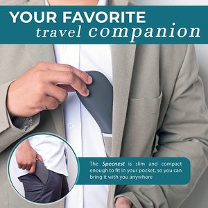 眼鏡ケース ハードケース クラムシェル型眼鏡ケース - Product Image 6