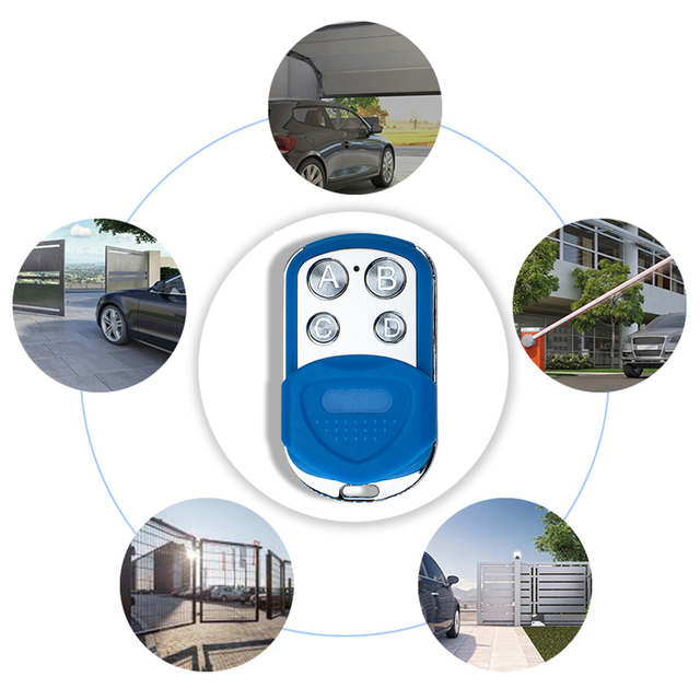 SMG-097 Garage Door Remote Control Gate Universal Duplicator Multi-Frequency 433mhz 868mhz 280-868 Fixed Rolling Code Controller