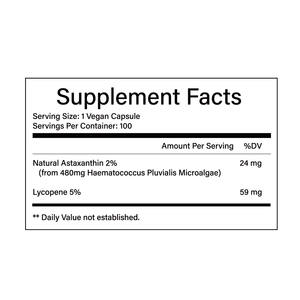 हुएकिंग ओएम निजी लेबल लाइकोपीन 50 मिलीग्राम और त्वचा के स्वास्थ्य और वर्णखंडन के लिए 24 मिलीग्राम सर्वश्रेष्ठ एस्टेक्सांटिन की खुराक - Product Image 4