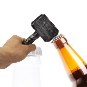 Creative Personalized Thor Hammer Beer Bottle Opener Metal Alloy Wine Opener for Home or Bar Use Magnet Bottle Opener in Box - Product Image 1