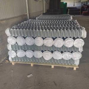 Mạ kẽm nhúng nóng kim cương lưới hàng rào dây PVC tráng nhựa hàng rào vườn 6 chân cao tối đa 5m 2.0-5.0mm - Product Image 3