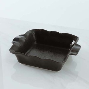Plat à gratin carré en porcelaine noire de 10 pouces, plat à lasagna en céramique pour la cuisson au four avec poignée - Product Image 5
