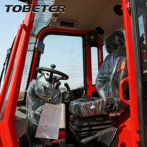 Tobeter trang trại nông nghiệp giá rẻ giá 4.5ton mini loader ổ đĩa bốn bánh thủy lực đa chức năng loader - Product Image 4