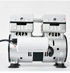 Small dry piston pump oil free vacuum pump