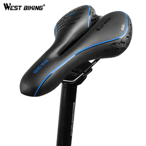   Sillín de Bicicleta Ergonómico de Cuero, Asiento de Bicicleta Impermeable y Cómodo para Bicicleta de Montaña MTB - Product Image 3