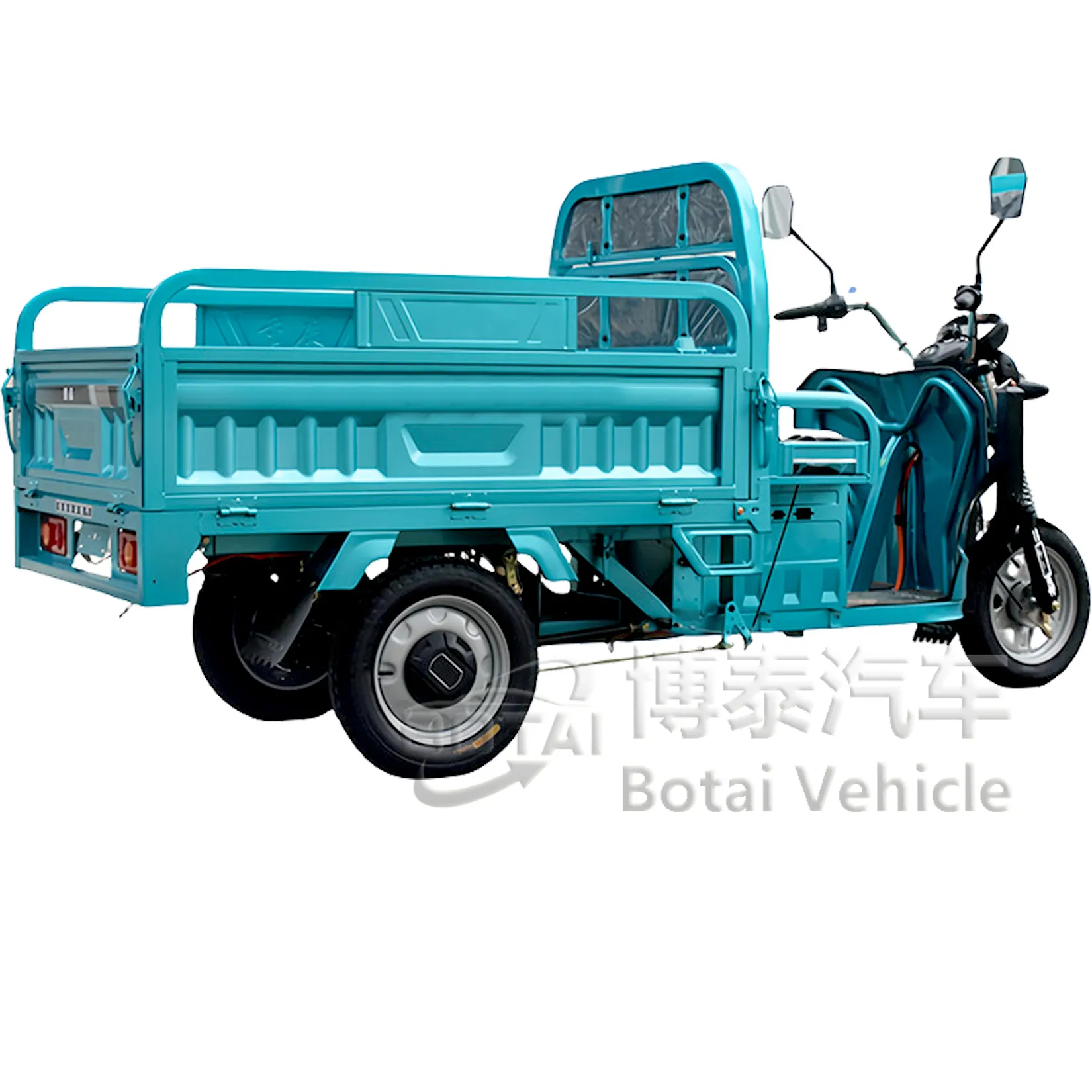 Cheap High Quality Wholesale Bulk electric cargo tricycle 1200W Open Type electric tricycles three wheel adult