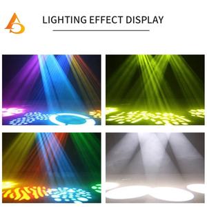 AicPose 30W Mini Projecteur à Tête Mobile avec Effet de Lumière pour DJ, Fêtes, Discothèques et Mariages - Product Image 5