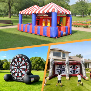 Jeux Gonflables Premium Carnivo Games Jeux Gonflables de Carnaval 4 en 1 pour Enfants - Product Image 5