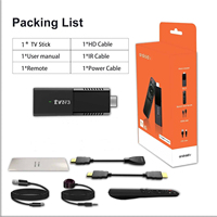 Version Globale TVR3 TV Stick Amlogic S905 Android 10.0 Quad Core 4K Smart TV Dongle Lecteur Multimédia WiFi 2.4G 5G