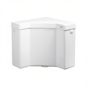 Caja de Esquina para Inodoro Blanca de 32 cm de Ancho, 32 cm de Alto y 36 cm de Largo - Product Image 3